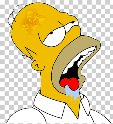 homer simpson bart simpson mr. quemaduras babeando babeando bob, bart simpson, comida, Springfield, dibujos animados png