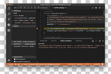 programa de computadora visual studio code debugging javascript debugger, github, programa de computadora, medios de comunicación, Google Chrome png