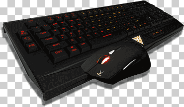 teclado y mouse de computadora negro, teclado de computadora mouse de computadora gaming gaming mouse óptico mouse gamer, pc mouse, electrónica, videojuego, dispositivo electronico png