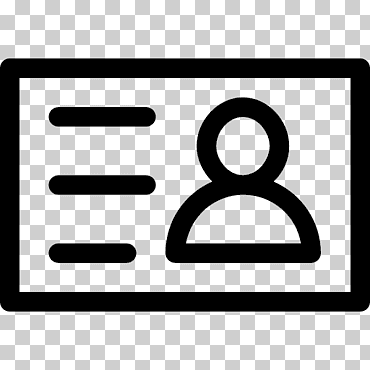 credencial de iconos de ordenador, tarjeta de identificación, diverso, texto, rectángulo png