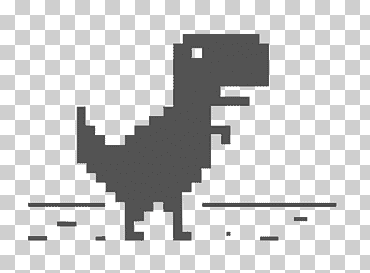 tyrannosaurus dino t-rex google chrome saltando dinosaurio dinosaurio, juego, ángulo, blanco png