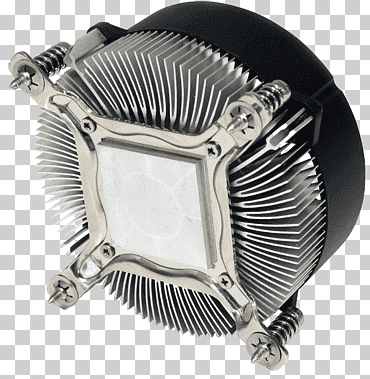 sistema de computadora partes de enfriamiento disipador de calor lga 1156 cpu socket lga 1155, ventilador, técnica, computadora, metal png