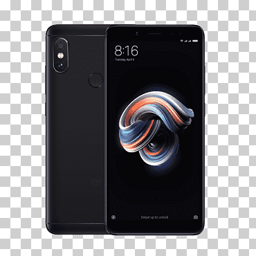 smartphone android negro encendido, smartphone xiaomi redmi note 5 pro, smartphone, artilugio, electrónica, caja del teléfono móvil png