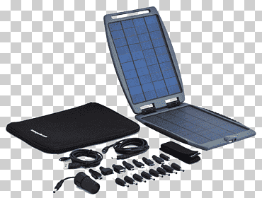cargador de batería cargador solar energía solar paneles solares powertraveller, laptop, electrónica, dispositivo electronico, convertidores de potencia png