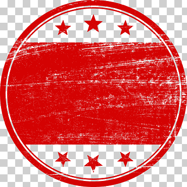 logotipo de estrella roja, sello de goma, sello de Italia, logo, pegatina, rojo png