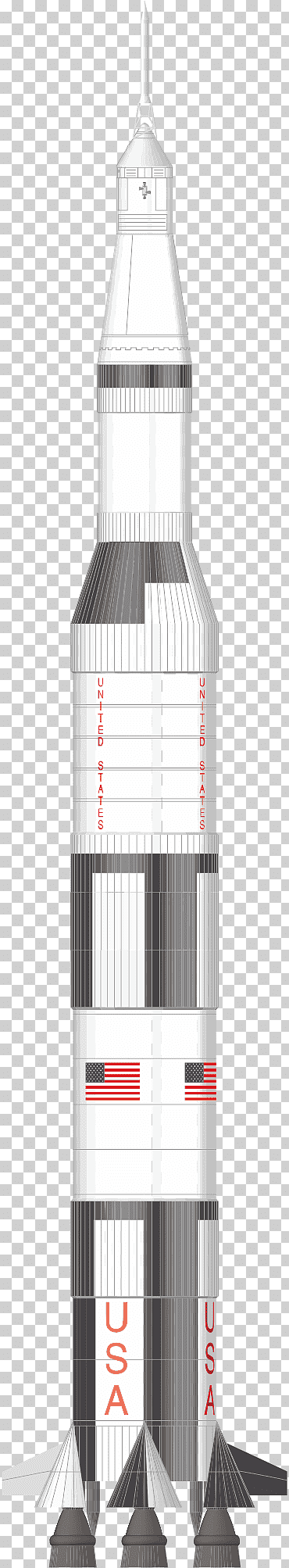 programa de apolo transbordador espacial programa saturno v lanzadera derivado de un vehículo de lanzamiento, una nave erecta, transporte, barco de carga, enviar png