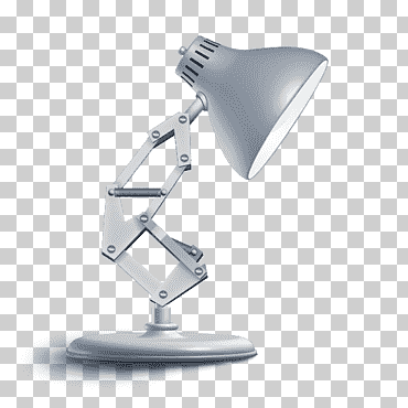 disney pixar lamp illustration, pixar computer animation lamp film, pixar, lámpara, logo, dibujos animados png