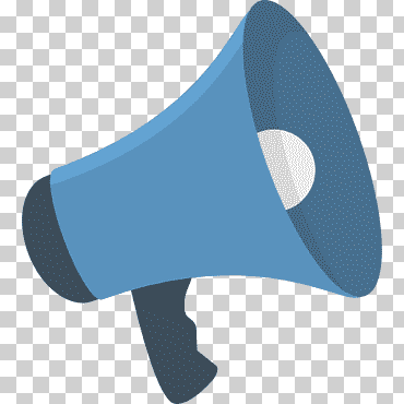 megáfono azul, icono de megáfono, altavoz, azul, electrónica, programa de computadora png