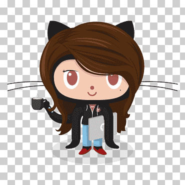 repositorio de software de programación informática programador github, github, computadora, personaje de ficción, dibujos animados png