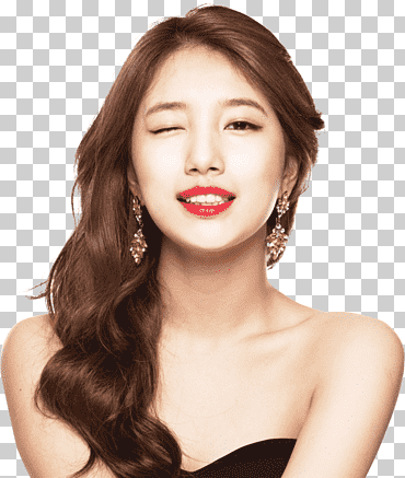 Bae Suzy se pierda una corea del sur Madame Tussauds Hong Kong Corea drama, suzy, pelo negro, drama, labio png