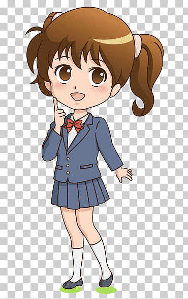 niña pensando, Ilustración de personas, Personajes de caricatura, ilustración png