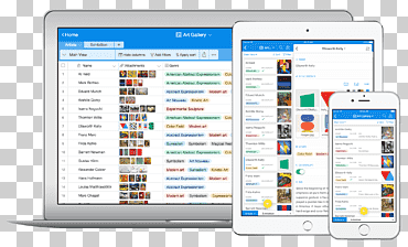 برنامج كمبيوتر قاعدة بيانات Airtable ، الكمبيوتر, إلكترونيات, نص, كمبيوتر png