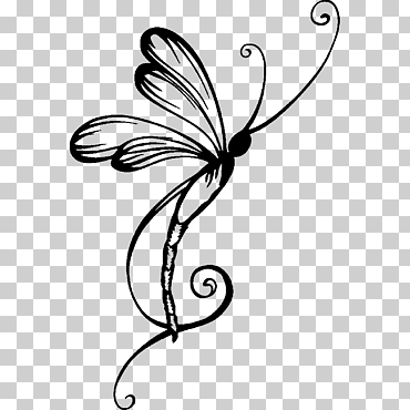 Tatuajes de libélula tatuajes de pared, libélulas, hoja, mariposa patas de pincel, rama png