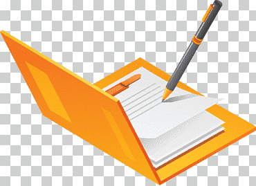 contrato de documento, pluma, diverso, ángulo, Doc png