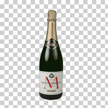 Montalidon Brut Bottle, Montaudon Brut Bottle, comida, champán, montalidon png