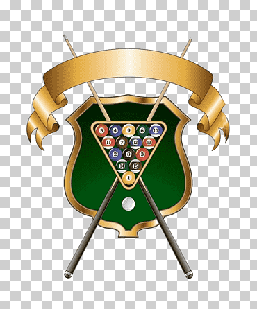 billar billar bola de billar rack ocho bolas, icono de billar, juego, emblema, pintado png