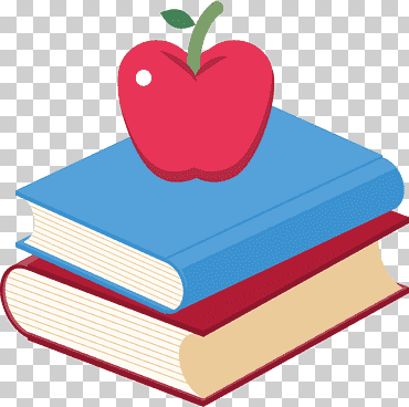 libro de manzana, dos libros, una manzana, amor, texto, corazón png