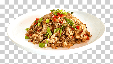 arroz frito tailandés arroz chaufa cocina peruana pilaf, pollo, comida, Mariscos, animales png