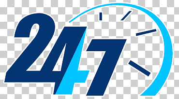 Servicio de emergencia 24/7, contratista eléctrico hvac, 24 horas., diverso, azul, edificio png