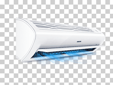 Unidad de aire acondicionado de tipo split blanco, aparato electrodoméstico, aire acondicionado multimedia, electrodoméstico, Art º, casa, tecnología png