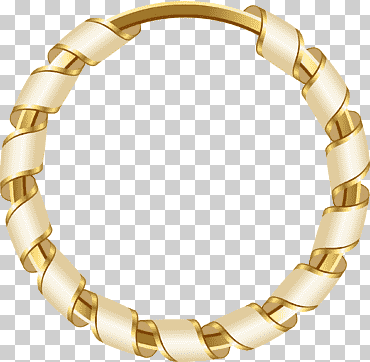 Círculo, caricatura círculo dorado, pulsera dorada., personaje animado, marco dorado, pulsera png