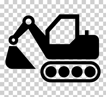 maquinaria pesada excavadora ingeniería arquitectónica cargador iconos de computadora, excavadora, ángulo, técnica, máquina elevadora png