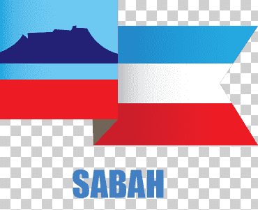 sekolah menengah kebangsaan seri panching flag of sabah kota kinabalu sarawak smk seri payong, diverso, azul, ángulo png