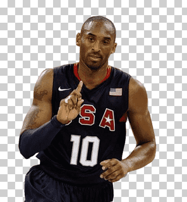 kobe ​​bryant, kobe bryant usa 10, famosos, celebridades deportivas, jugadores de la nba png