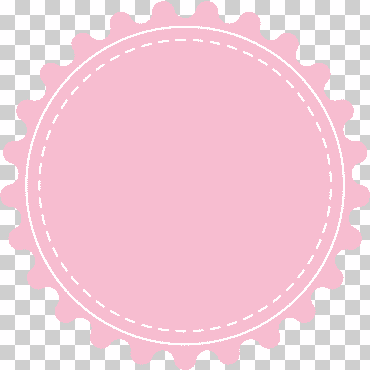 tarjeta rosa pintada a mano, mano, circulo, líneas onduladas png