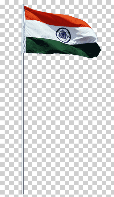 bandera de la india, día de la independencia, bandera levantada de la india en un polo blanco, bandera, vacaciones, India png