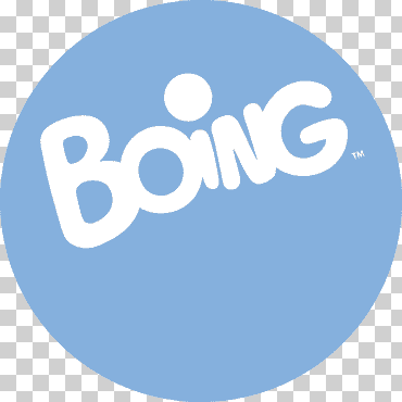 logo boing mediaset españa comunicación españa telecinco, boomerang outline, azul, texto, marca png