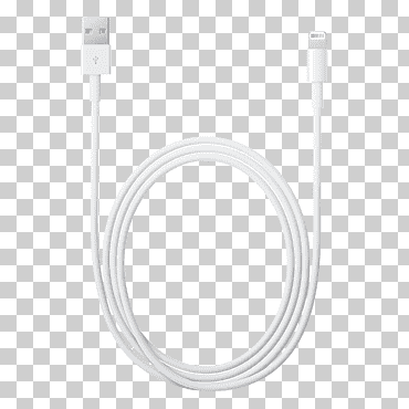 cable usb blanco, cargador de batería para iphone 7 adaptador de ca para relámpago iphone 6s, relámpago, cable, iphone 6, teléfonos móviles png