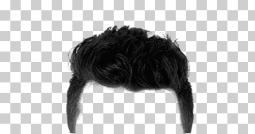 Ilustración de pelo negro, moda peinado, individualidad peinado., pelo negro, gente, negro png