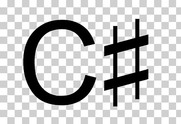 lenguaje de programación c # java sharp, microsoft, texto, logo, programación de computadoras png