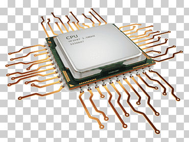 unidad central de procesamiento procesador de circuitos integrados y chips software de computadora, procesador, electrónica, computadora, dispositivo electronico png