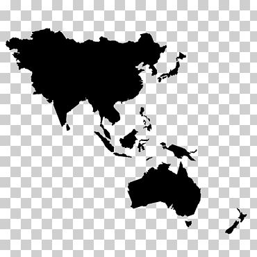 Mapa del mundo asiatico del este de asia, mapa del mundo, diverso, monocromo, fondo de pantalla de la computadora png
