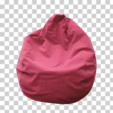 Beanbag silla rosa, icono, sillón perezoso, mueble, sofá, pantalón png