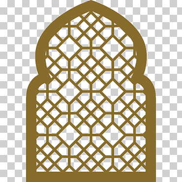 Ilustración de la ventana marrón, arquitectura islámica de la mezquita, centro islámico, patrones geométricos islámicos, tarjeta islámica del Ramadán, rectángulo, simetría, religión png
