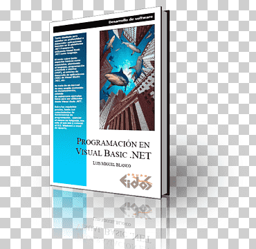 Programación con visual básico. net visual basic .net .net framework, luis miguel, texto, Mostrar anuncio, programación de computadoras png