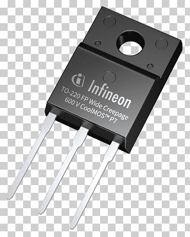 transistores electrónicos mosfet semiconductor infineon technologies, fp, electrónica, dispositivo electronico, convertidores de potencia png