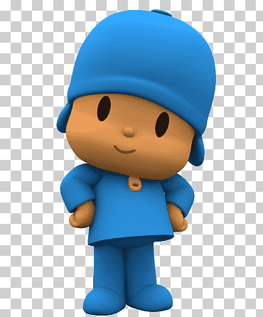 Niño vestido con camisa azul y pantalón ilustración de personajes, animación de televisión, pocoyo., televisión, dibujos animados, personaje de ficción png