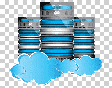 cloud computing centro de datos servicio de alojamiento web servidores de almacenamiento en la nube, cloud computing, azul, Red de computadoras, rectángulo png