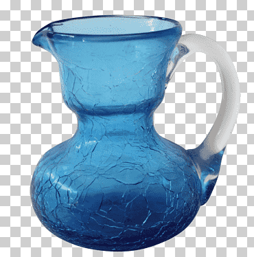 jarra jarrón de vidrio azul cobalto jarra, vidrio, vaso, azul, florero png