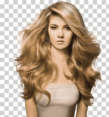 cabello para colorear rubio paso cortar pelo en capas, pelo, gente, cabeza, color png