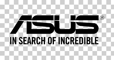 Fondo azul con superposición de texto de Asus, computadora portátil, logotipo de Asus, computadora portátil, electrónica, texto, logo png