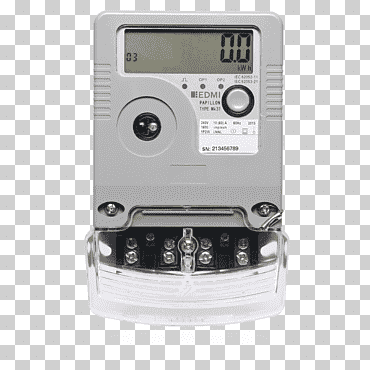 medidor de electricidad medidor inteligente red eléctrica energía eléctrica monofásica, energía, electrónica, electricidad, condensador png