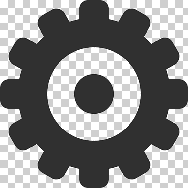 Logotipo de configuración gris, Círculo de accesorios de hardware, Configuración, solicitud, rueda de espigas, mono general 2 png