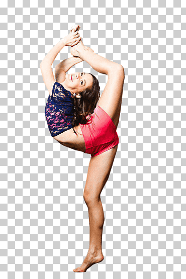 bailarina gimnasia acro danza mujer, gimnasia, aptitud física, Deportes, modelo png