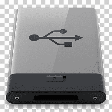 Primer plano de dispositivo electrónico gris y negro, dispositivo electrónico accesorio dispositivo electrónico dispositivo multimedia, usb gris b, artilugio, electrónica, dispositivo electronico png