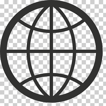 logotipo de globo negro, iconos de computadora navegador web gráficos escalables de escritorio, icono de internet de alta calidad, diverso, ángulo, simetría png